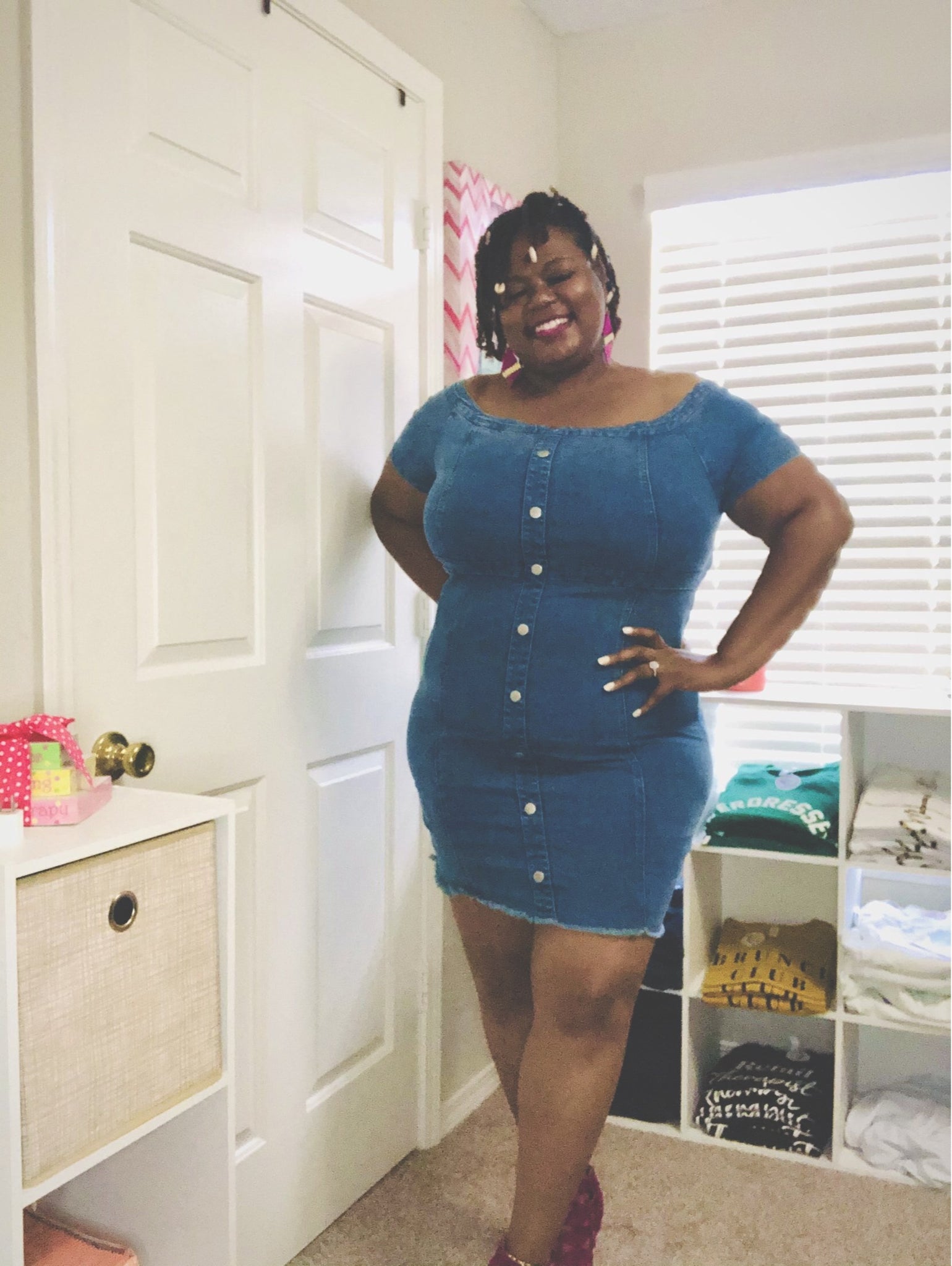 Diva Denim Dress Kokeeta Kouture Diva Denim Dress Kokeeta Kouture
